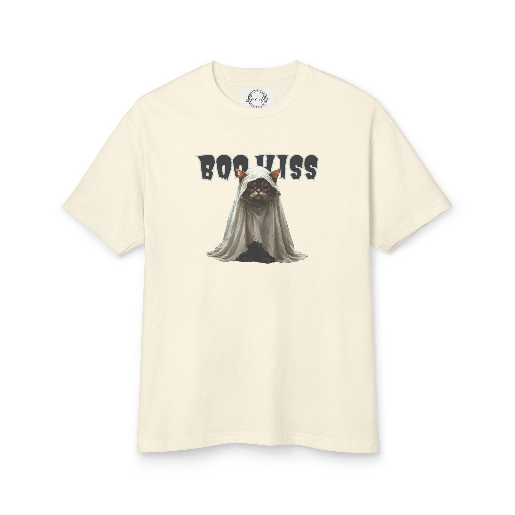 Spooky Kitty Ghost Unisex T-Shirt for All Occasions - Korvel