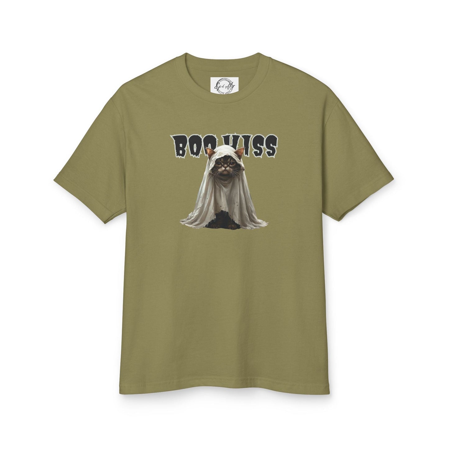 Spooky Kitty Ghost Unisex T-Shirt for All Occasions - Korvel