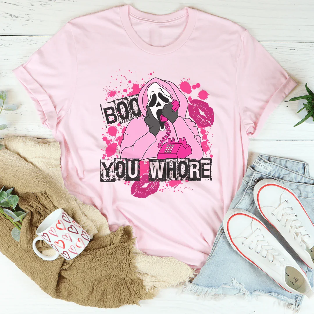 Camiseta de terror Boo You