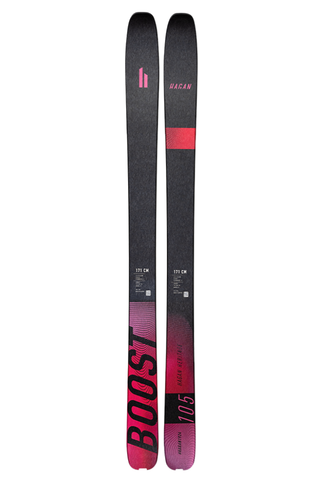 Hagan Boost 105 Freeride Touring Skis - Korvel