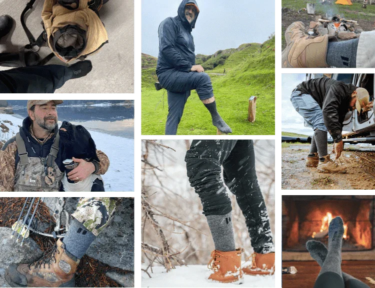 Calcetines de bota huecos - Comodidad definitiva en climas fríos