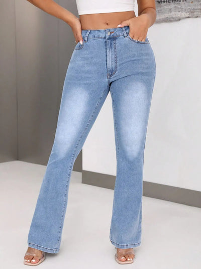 Premium Bootcut Jeans with Pockets