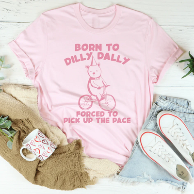 T-shirt Né Pour Traîner