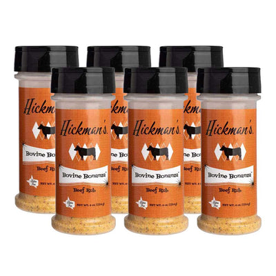 Rub à viande Bovine Bonanza de Hickman | Pack de 6
