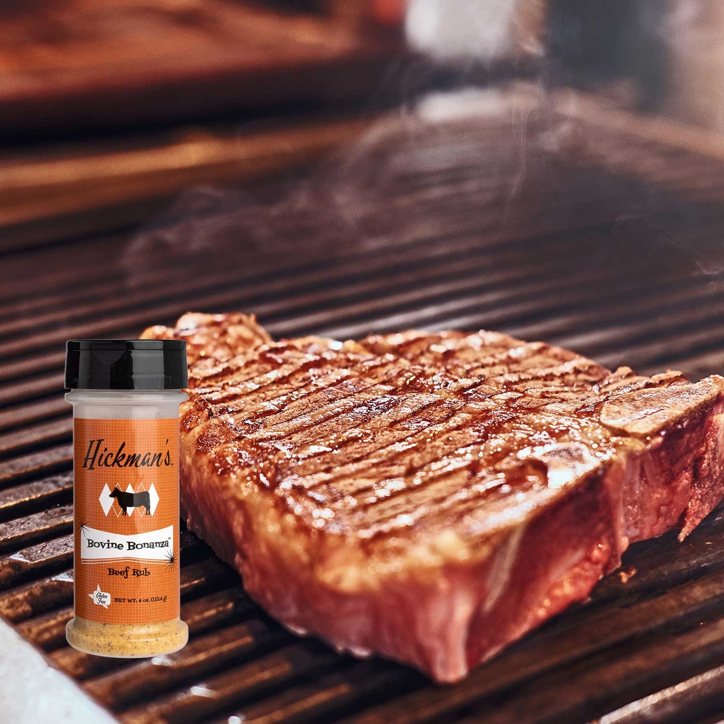Hickman’s Bovine Bonanza Beef Rub | Paquete de 4