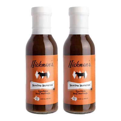 Marinada Injectable de Res Bovina Bonanza de Hickman - Paquete de 2