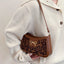 Bow Leopard PU Leather Crossbody Handbag