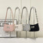 Elegant Bow PU Leather Crossbody Bag