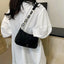 Elegant Bow PU Leather Crossbody Bag