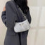Elegant Bow PU Leather Crossbody Bag