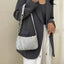 Elegant Bow PU Leather Crossbody Bag