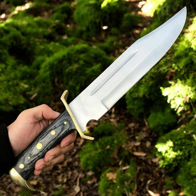 Premium Custom Bowie Knife – 16" D2 Steel Masterpiece - Korvel