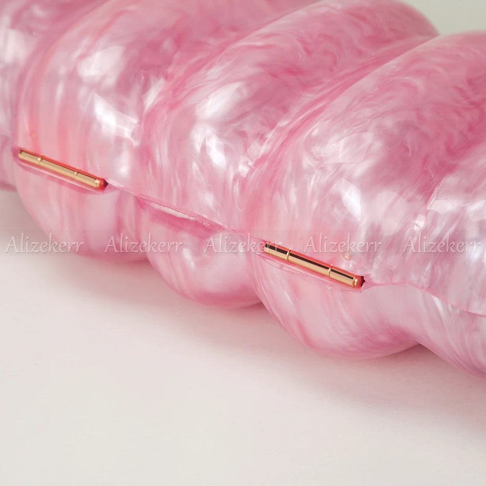 Elegant Shell Shaped Evening Clutch Bag for Women