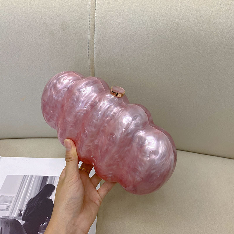 Elegant Shell Shaped Evening Clutch Bag for Women
