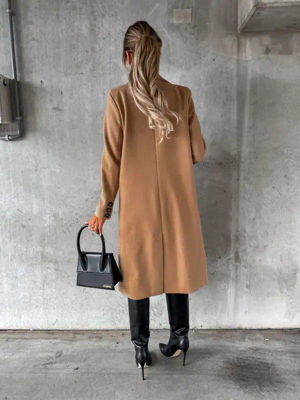 Elegant Business Casual Overcoat for Women