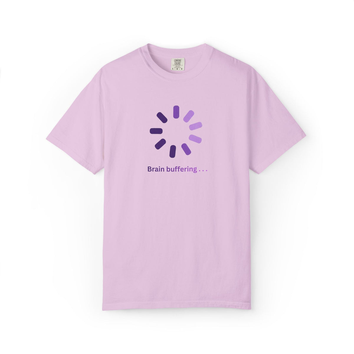 Brain Buffering Purple Awareness T-Shirt