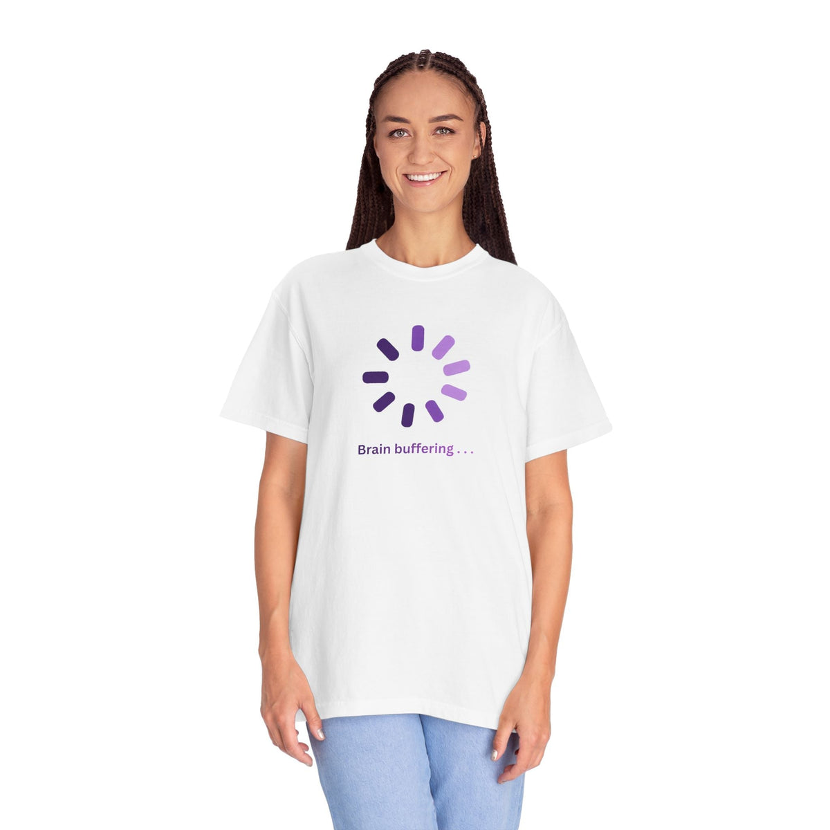 Brain Buffering Purple Awareness T-Shirt