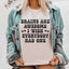 Brains Are Awesome Tee - Premium Cotton T-Shirt