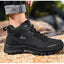 Bottes en cuir imperméables d'hiver pour hommes de qualité supérieure pour activités en plein air