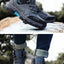 Bottes en cuir imperméables d'hiver pour hommes de qualité supérieure pour activités en plein air