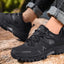 Bottes en cuir imperméables d'hiver pour hommes de qualité supérieure pour activités en plein air