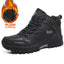 Bottes en cuir imperméables d'hiver pour hommes de qualité supérieure pour activités en plein air