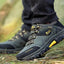 Bottes en cuir imperméables d'hiver pour hommes de qualité supérieure pour activités en plein air