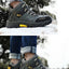 Bottes en cuir imperméables d'hiver pour hommes de qualité supérieure pour activités en plein air