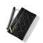 Stylish Plaid Wallet with Rivet Detail for Women