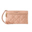 Stylish Plaid Wallet with Rivet Detail for Women