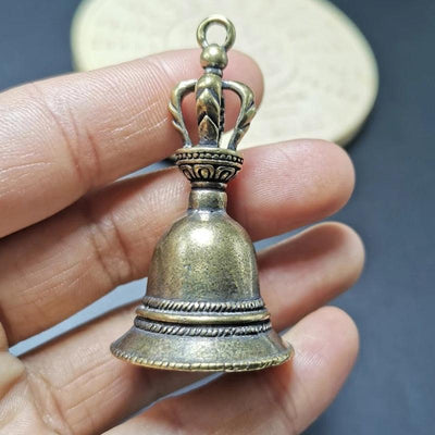 Brass Handicraft Wind Chime - Tibetan Bronze Decorative Pendant