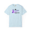 Rompe el Estigma Camiseta Unisex Teñida en Prenda