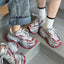 Breathable Chunky Platform Sneakers - Korvel