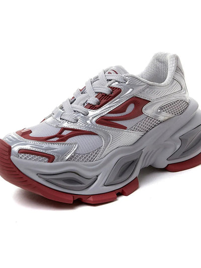 Breathable Chunky Platform Sneakers - Korvel
