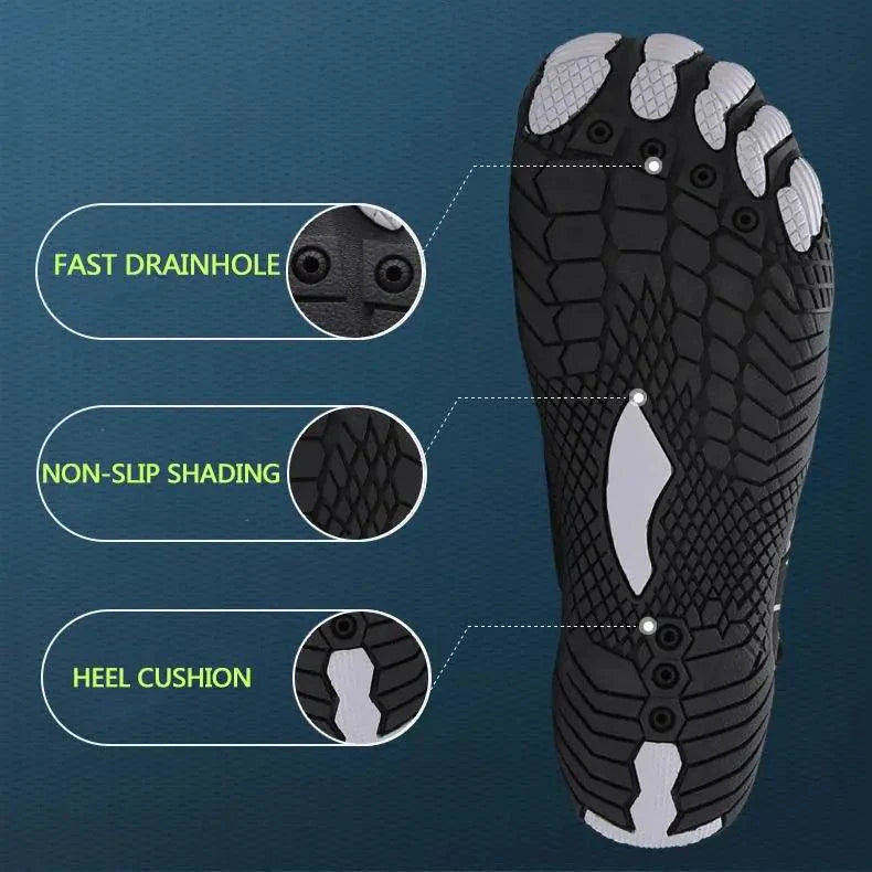 Breathable Double Buckle Unisex Water Shoes