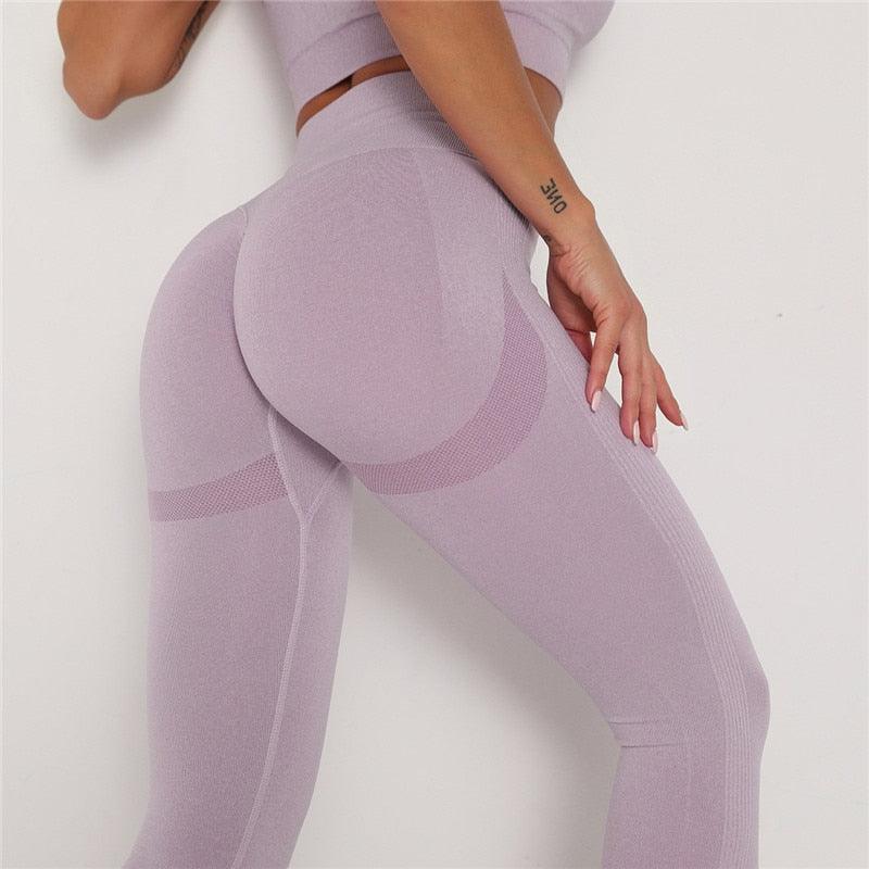 High Waist Seamless Leggings for Women - Elegant Activewear