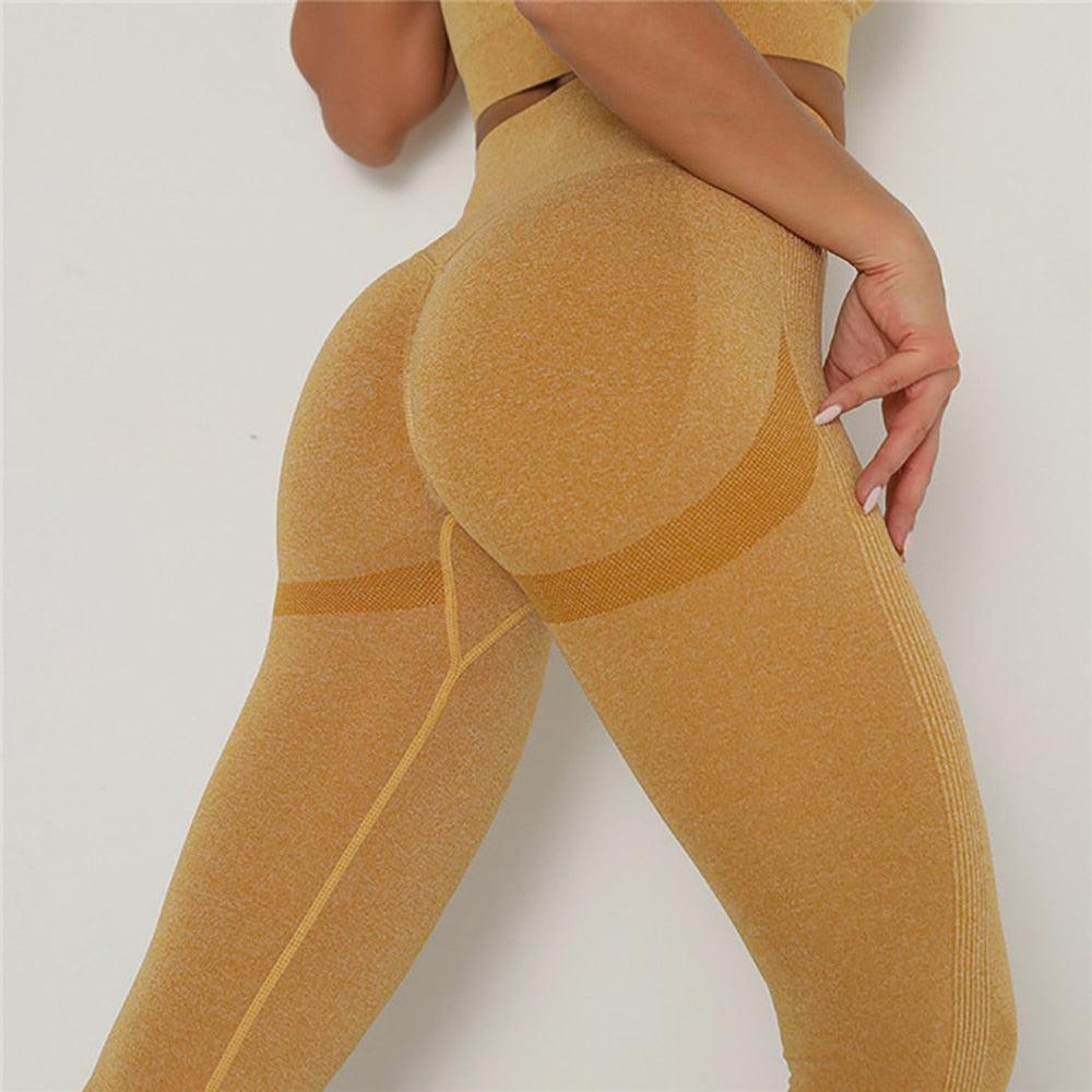 High Waist Seamless Leggings for Women - Elegant Activewear