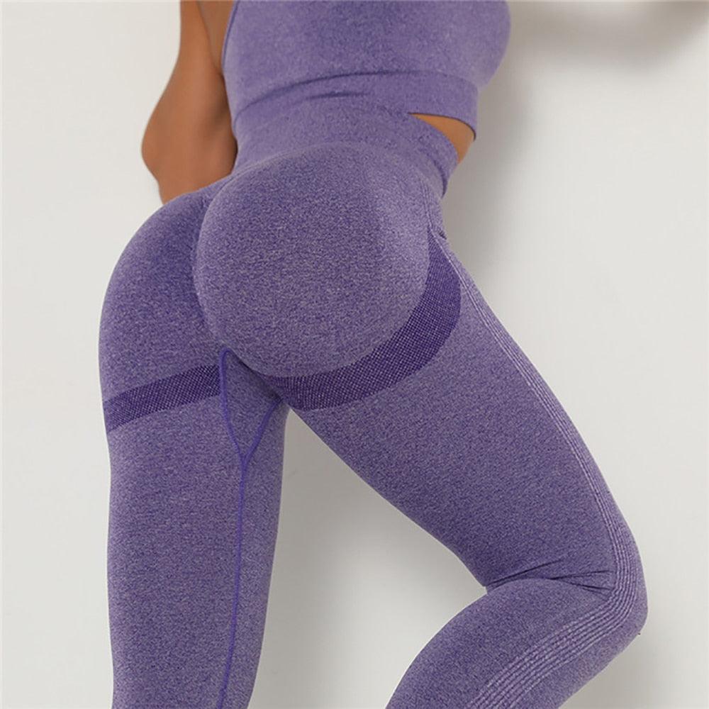 High Waist Seamless Leggings for Women - Elegant Activewear