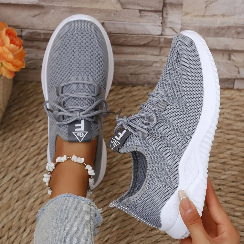 Breathable Mesh Lace Up Athletic - Korvel