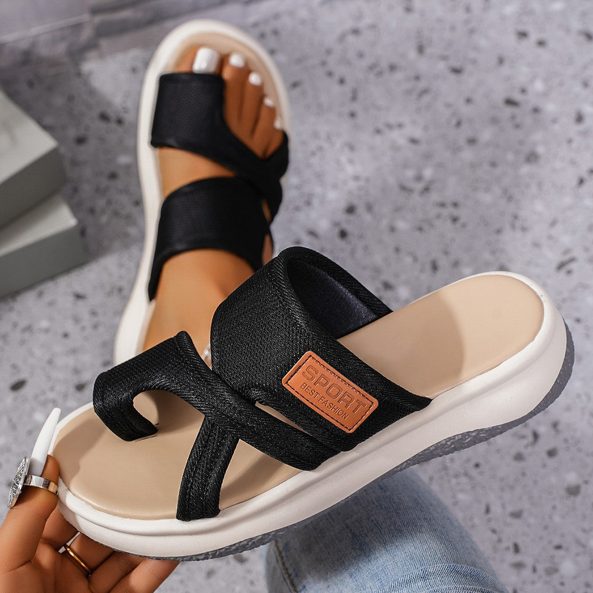 Chaussons en maille respirante pour femmes