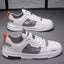 Breathable White Sneakers for Men and Students