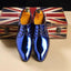 Chaussures de costume pour hommes Mandotos en métal or rose