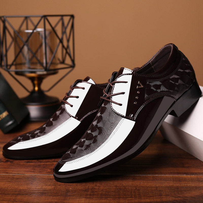 Chaussures de bureau en cuir premium pour hommes - Polyvalentes et élégantes