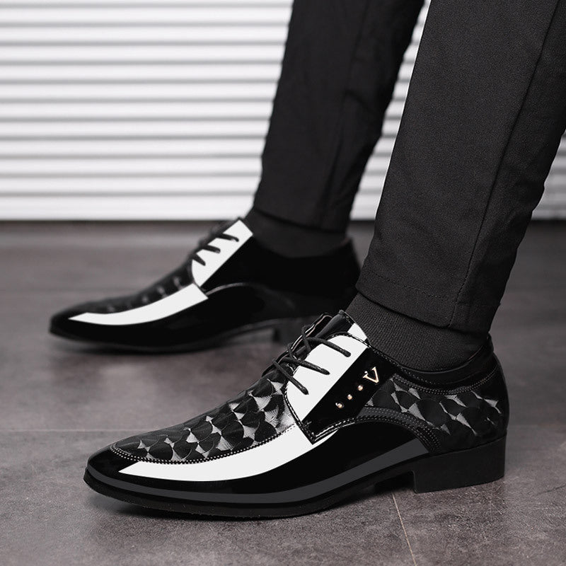 Chaussures de bureau en cuir premium pour hommes - Polyvalentes et élégantes