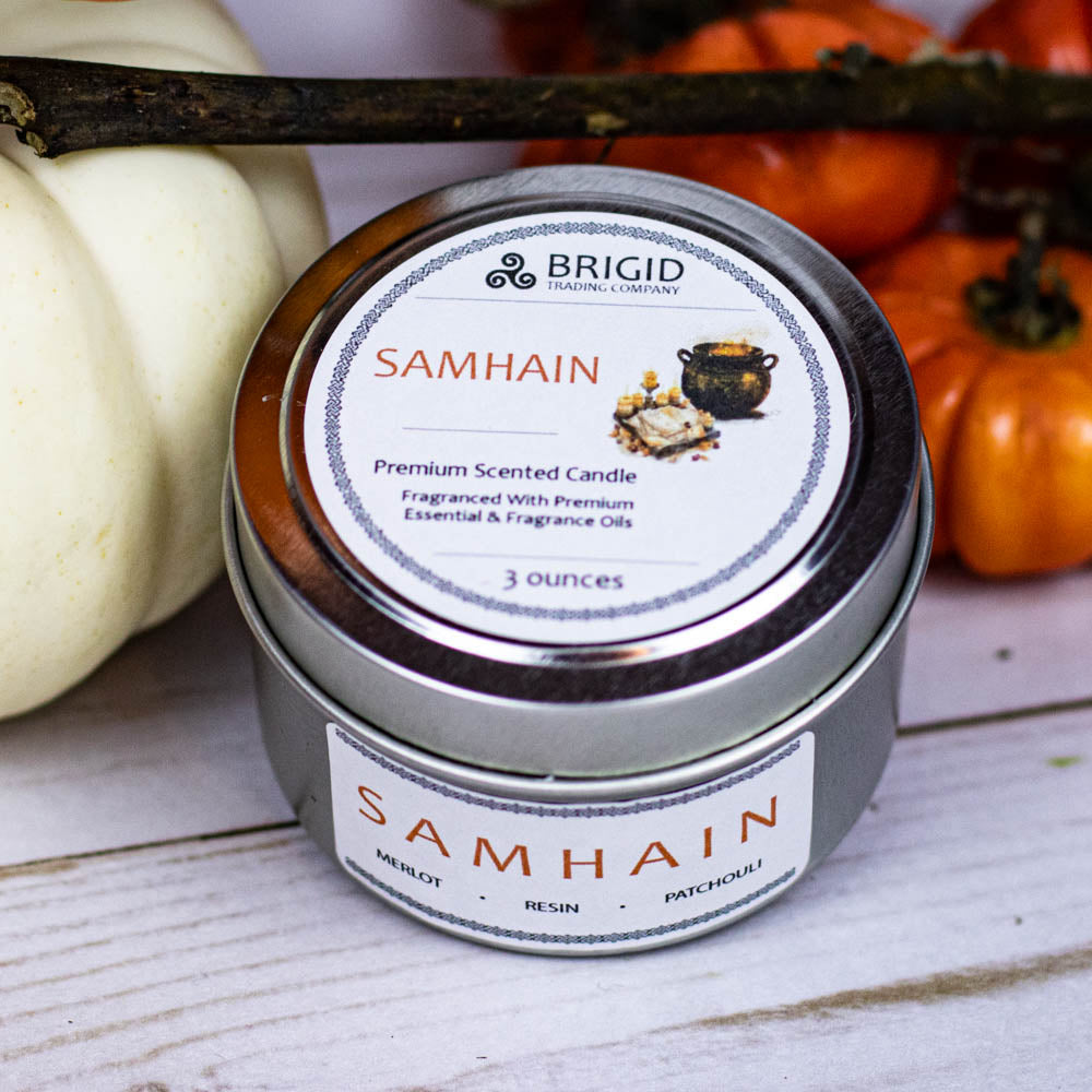 Mystical Samhain Soy Candle - Merlot, Dragon's Blood & Smoked Patchouli - Korvel