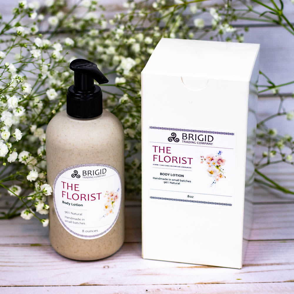 Luxurious Floral Body Lotion - Jasmine, Ylang Ylang, Helichrysum & Sandalwood - Korvel
