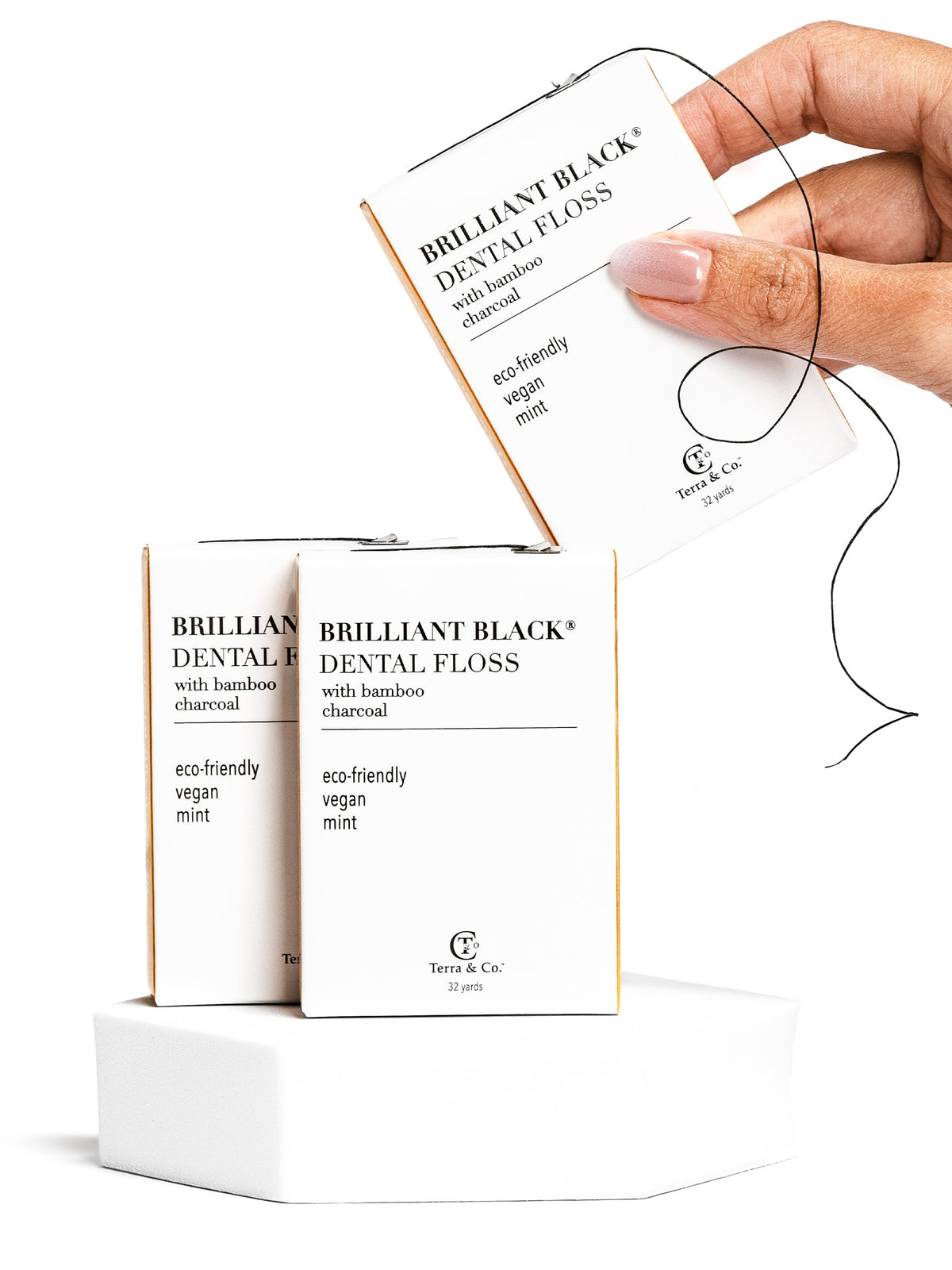 Brilliant Black® Dental Floss – Eco-Friendly & Charcoal Infused