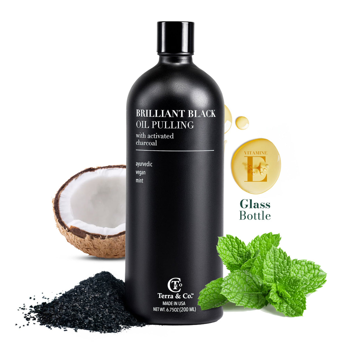 Brilliant Black® Ayurvedic Mouthwash for Oral Care