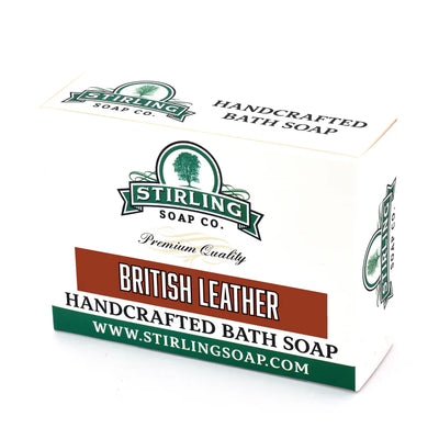 Savon de bain en cuir britannique Stirling Soap Co. 5,5 oz
