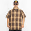 FB County Short Sleeve Checker Flannel Shirt - Korvel